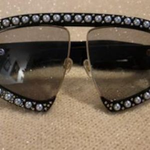 Gucci actate pearl sunglasses